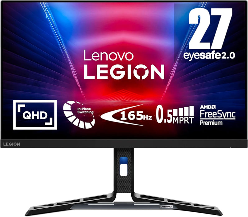 LENOVO R27q-30 27inch IPS WLED WQHD 400cd/m2 0.5ms 2xHDMI 2.0 DP 1.4 - Потребителски монитори<<<Дисплеи<<<Аудио Видео