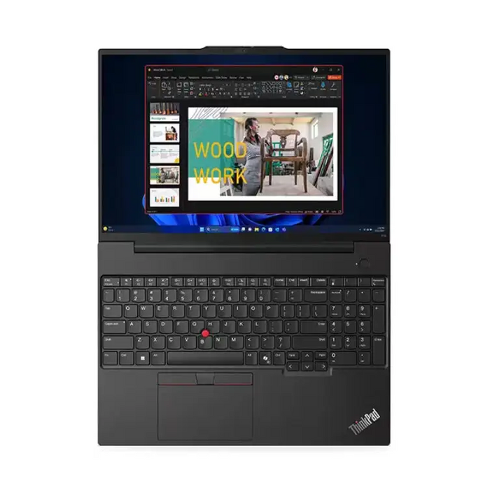 Lenovo ThinkPad E16 G2 Intel Core Ultra 5 125U (up to 4.3GHz 12MB) 16GB DDR5-5600 512GB SSD 16’’ WUXGA (1920x1200) IPS