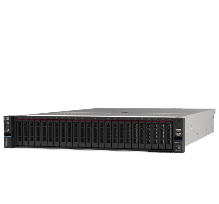 Lenovo ThinkSystem SR650 V3 Xeon Silver 4509Y (8C 2.6GHz 22.5MB Cache/125W) 32GB (1x32GB 4800MHz 1Rx4 DDR5 RDIMM) 8