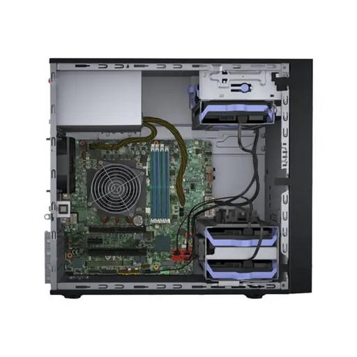 LENOVO ThinkSystem ST50 Xeon E-2224G 4C 3.5GHz 8MB Cache/71W SW RAID 1x8GB UDIMM 2x1TB SATA 250W Slim DVD-RW 3 year