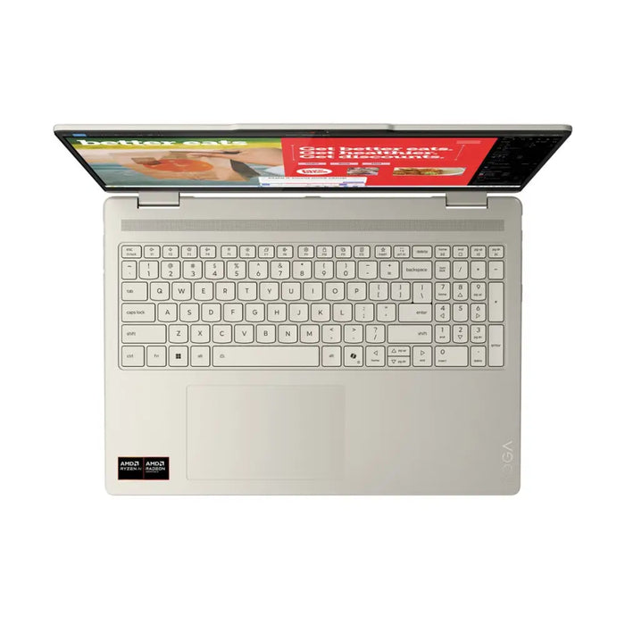Lenovo Yoga 7 2-in-1 16AKP10 Copilot+ PC AMD Ryzen AI 7 350 Hybrid (2-in-1) 40.6 cm (16’’) Touchscreen 2.8K 16 GB
