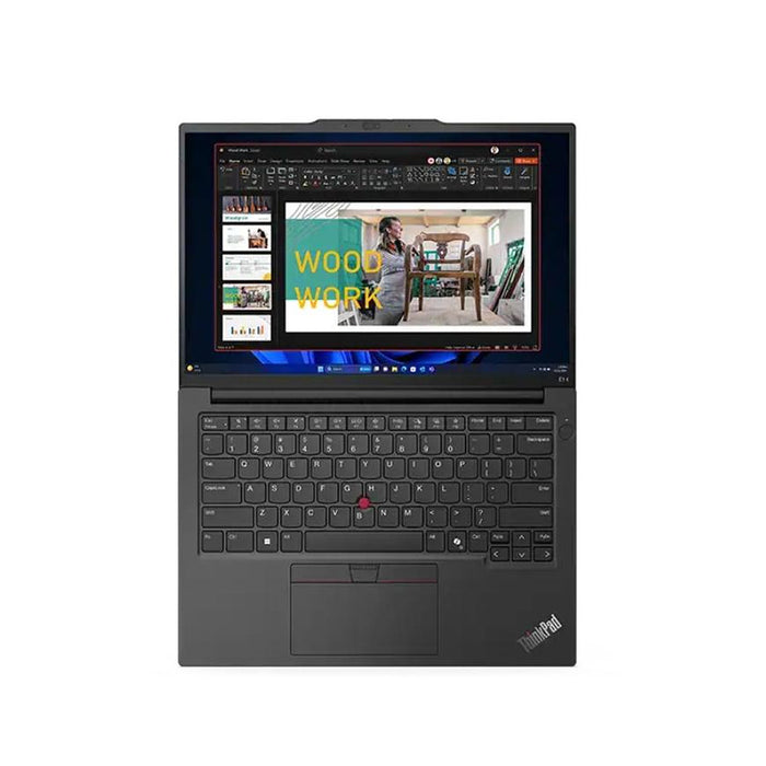Lenovo ThinkPad E14 G6 Intel Core Ultra 5 125U (up to 4.3GHz, 12MB), 16GB DDR5 5600, 512GB SSD, 14" WUXGA (1920x1200) IPS AG, Intel Graphics, FHD&IR Cam, Backlit KB, Black, WLAN, BT, 3 cell, FPR, DOS, 3Y Onsite