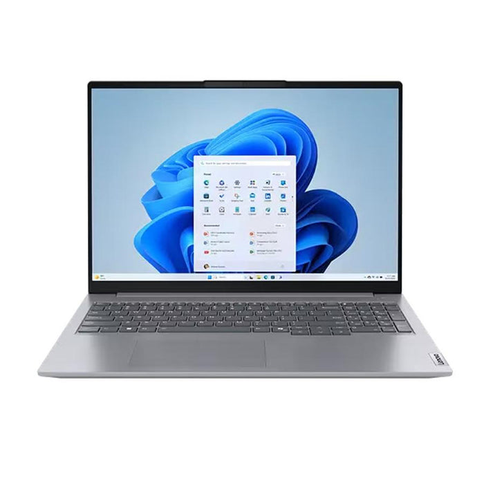 Lenovo ThinkBook 16 G7 AMD Ryzen 5 7535HS (up to 4.55GHz, 16MB),16GB DDR5-4800, 512GB SSD, 16" WUXGA (1920x1200) IPS AG, Integrated AMD Graphics, FHD&IR Cam, Backlit KB, 3 cell, WLAN, BT, FPR, DOS, 3Y Onsite