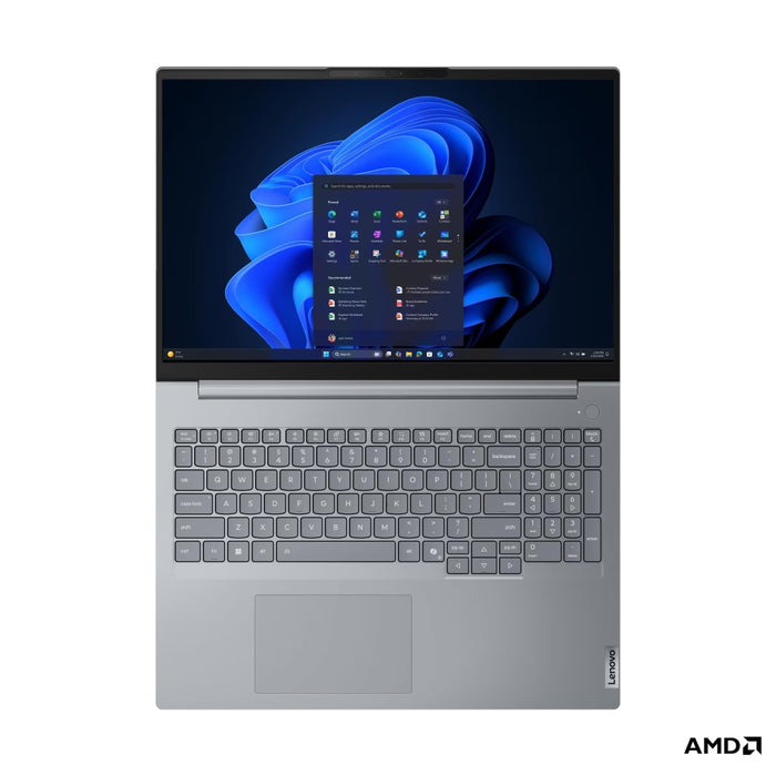 Lenovo ThinkBook 16 G9 AMD Ryzen 7 250 (up to 5.1GHz, 16MB), 32GB (16+16) SODIMM DDR5-5600, 512GB SSD, 16" WUXGA (1920x1200) IPS AG, AMD Radeon 780M Graphics, FHD&IR Cam, Backlit KB, WLAN, BT, 3 cell, DOS, 3Y CCI