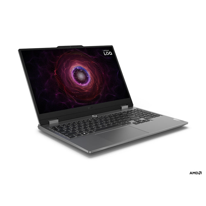 LENOVO LOQ Gaming AMD Ryzen 5 7235HS 16inch FHD 144Hz 24GB DDR5 1TB PCIe RTX3050 4GB W11H Luna Grey