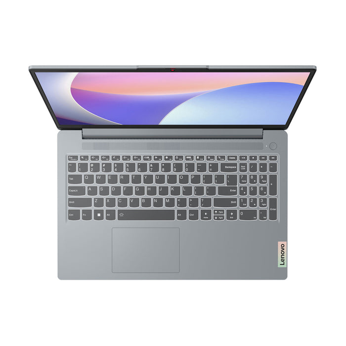 Laptop LENOVO IdeaPad Slim 3 15IAN8 82XB00JSBM. 15.6 ", INTEL N100, RAM 8 GB, SSD 128 GB, INTEL UHD GRAPHICS, WINDOWS 11 HOME S, ARCTIC GRAY
