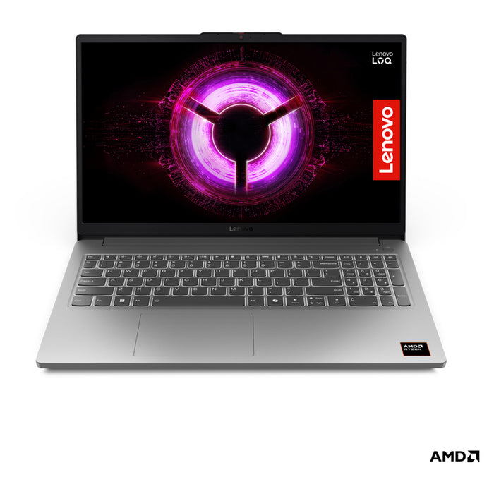 LENOVO LOQ AMD Ryzen 7 7735HS 15.6inch FHD 144Hz 16GB 512GB PCIe RTX4050 6GB NoOS Luna Grey