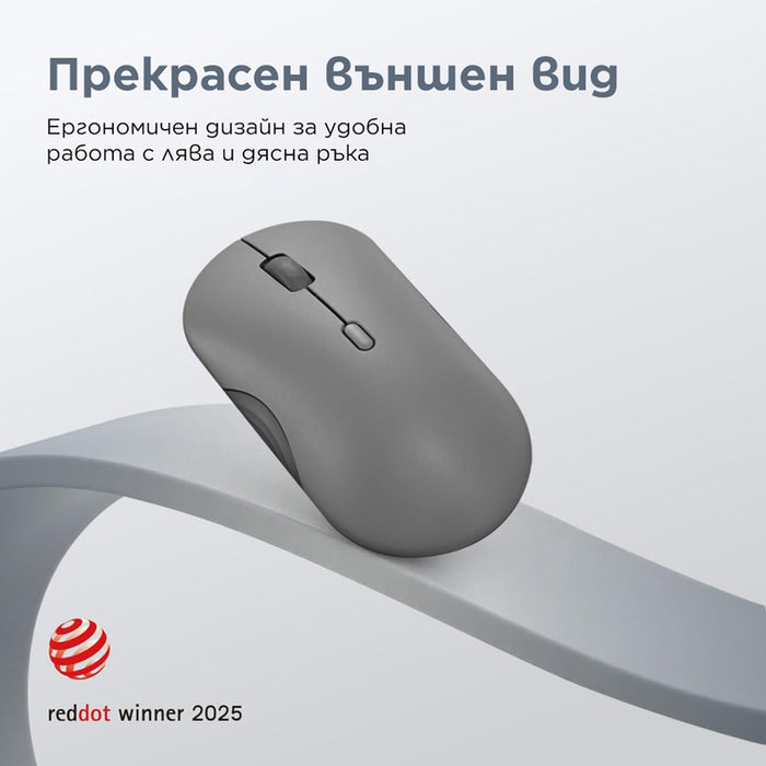 LENOVO 350 Bluetooth Silent Mouse Luna Grey