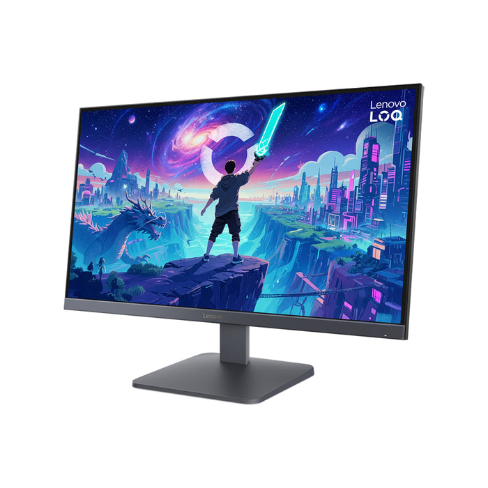 Monitor LENOVO LOQ 27Q-10 68F3GACBEU 0.233 mm, 178°/178°, IPS, 27.0 ", 68.6 cm, 2560x1440, 180.00 Hz, HDMI, DisplayPort, LUNAR GRAY
