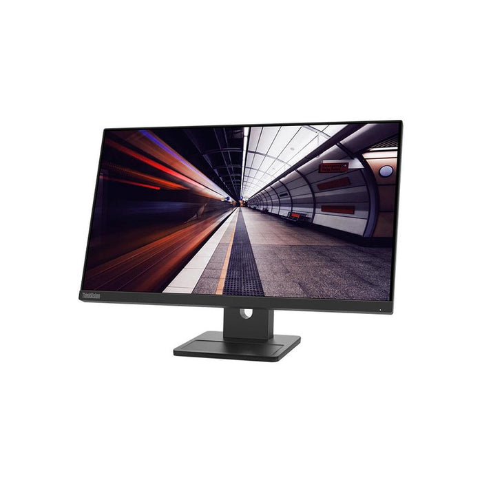 LenovoThinkVision E24-30 23.8" IPS, WLED, 16:9, 1920x1080, 4ms, 100Hz, 1300:1, 2Wx2 Speakers, HDMI, DP, VGA, Tilt, Swivel, Pivot, Height Adjust Stand