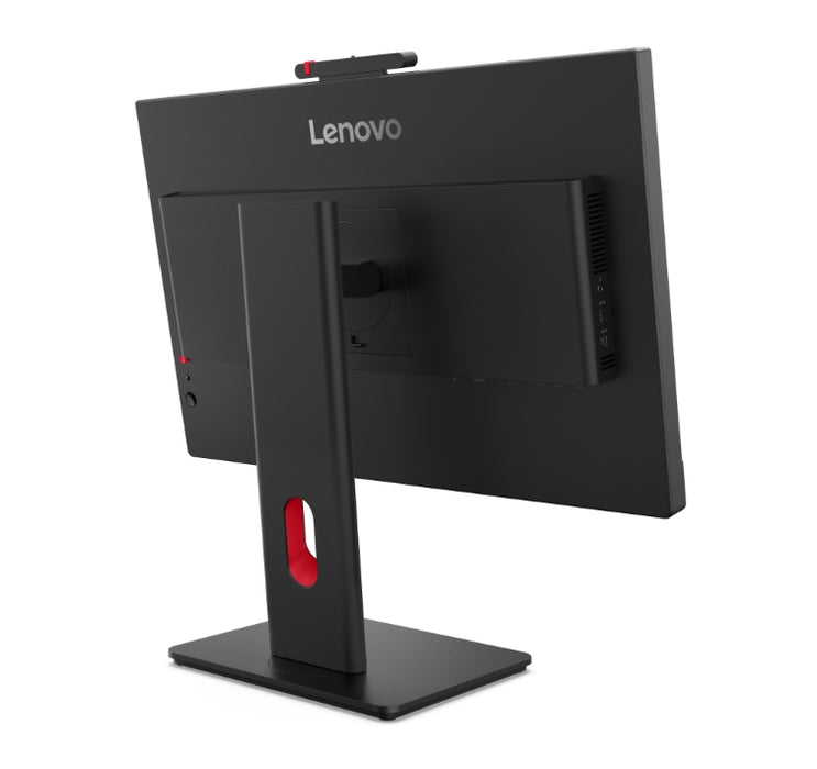 Lenovo ThinkVision T27QD-4v 27", IPS, WLED, 2560x1440, 16:9, 4ms, 48Hz - 120Hz, 350 cd/m2, 1500:1, webcam (5MP, IR+RGB), Microphone, Speakers 5Wx2, HDMI, DP, USB hub, RJ45, Tilt, Swivel, Pivot, Height Adjust Stand