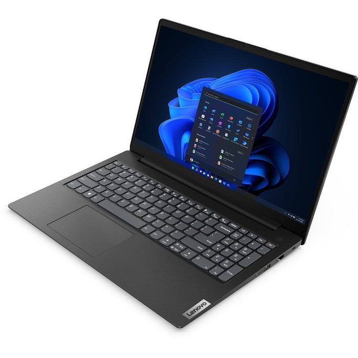 Lenovo V15 G4 AMD Ryzen 7 7730U (up to 4.5GHz, 16MB), 16GB (8+8) DDR4-3200, 512GB SSD, 15.6" FHD (1920x1080) IPS AG, AMD Radeon Graphics, WLAN, BT, HD 720p Cam, 2 cell, Black, DOS, 3Y CCI