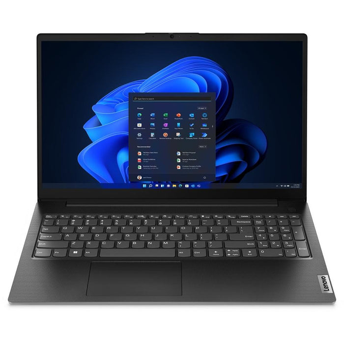 Lenovo V15 G4 AMD Ryzen 7 7730U (up to 4.5GHz, 16MB), 16GB (8+8) DDR4-3200, 512GB SSD, 15.6" FHD (1920x1080) IPS AG, AMD Radeon Graphics, WLAN, BT, HD 720p Cam, 2 cell, Black, DOS, 3Y CCI