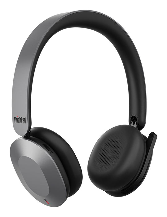 Lenovo 4XD1T60925 headphones/headset Wireless Head-band Office/Call center USB Type-C Bluetooth Grey