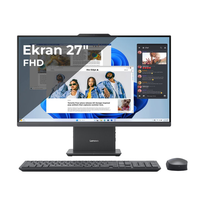 Lenovo IdeaCentre AIO 27IRH9 Intel® Core™ i7 i7-13620H 68.6 cm (27") 1920 x 1080 pixels All-in-One PC 16 GB DDR5-SDRAM 512 GB SSD NoOS Wi-Fi 6 (802.11ax) Luna Grey