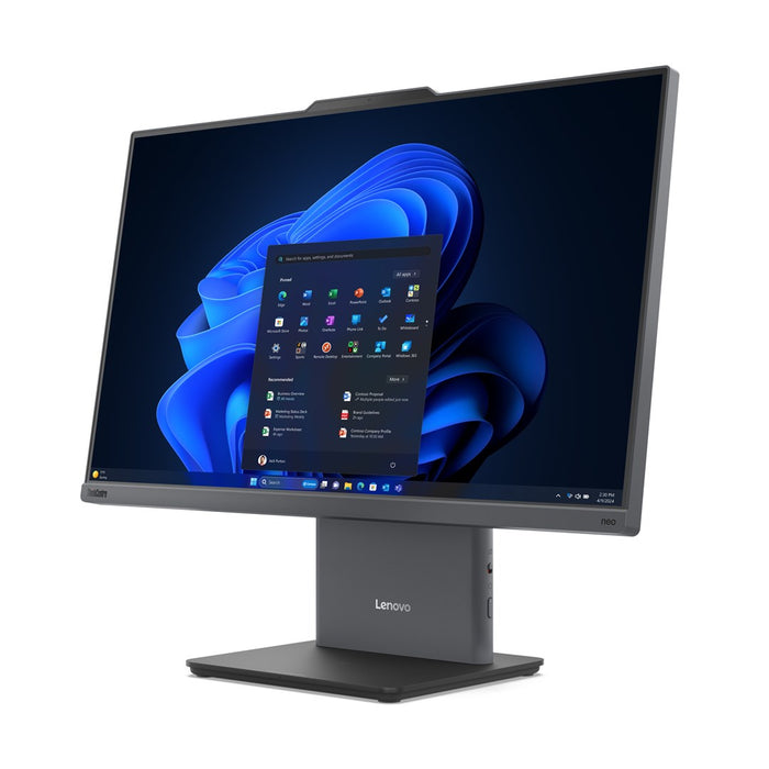 Lenovo ThinkCentre neo 50a 24 Gen 5 Intel Core 7 240H 60.5 cm (23.8") 1920 x 1080 pixels Touchscreen All-in-One PC 16 GB DDR5-SDRAM 1000 GB SSD Windows 11 Pro Wi-Fi 6 (802.11ax) Grey