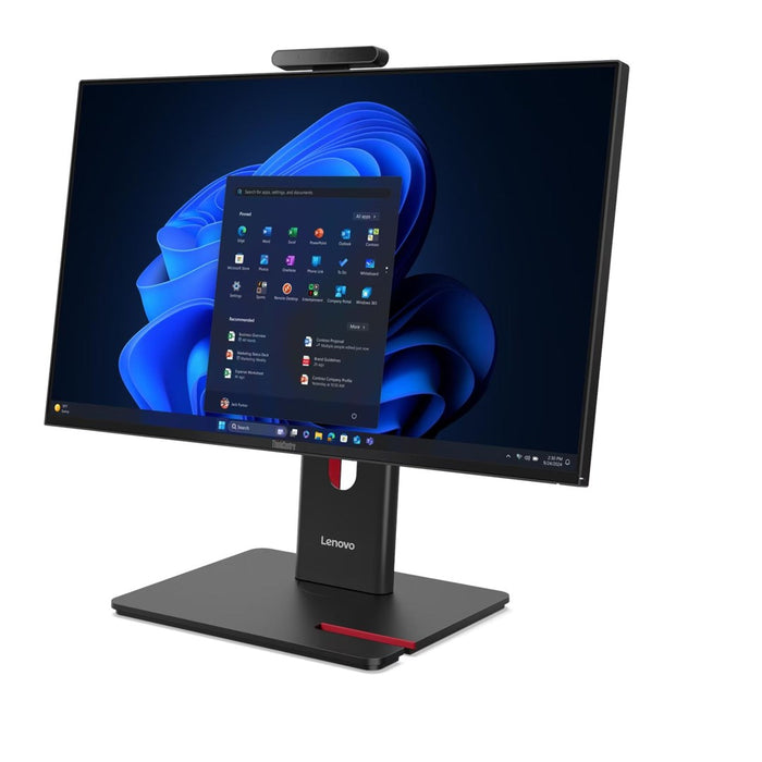Lenovo ThinkCentre M70a G6 Ultra 7 All-in-One 265T 23.8" FHD IPS 120Hz 250 nits LBL AG 32GB DDR5 5600 1TB SSD Intel Graphics 5.0MP camera vPro Windows 11 Pro Black 3-year On-site warranty