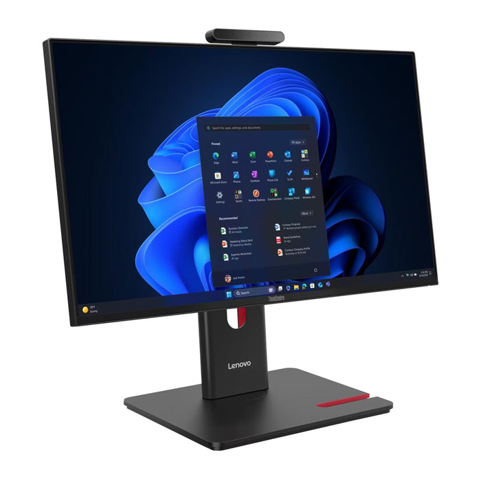 Lenovo ThinkCentre M70a G6 Ultra 7 All-in-One 265T 23.8" FHD IPS 120Hz 250 nits LBL AG 32GB DDR5 5600 1TB SSD Intel Graphics 5.0MP camera vPro Windows 11 Pro Black 3-year On-site warranty