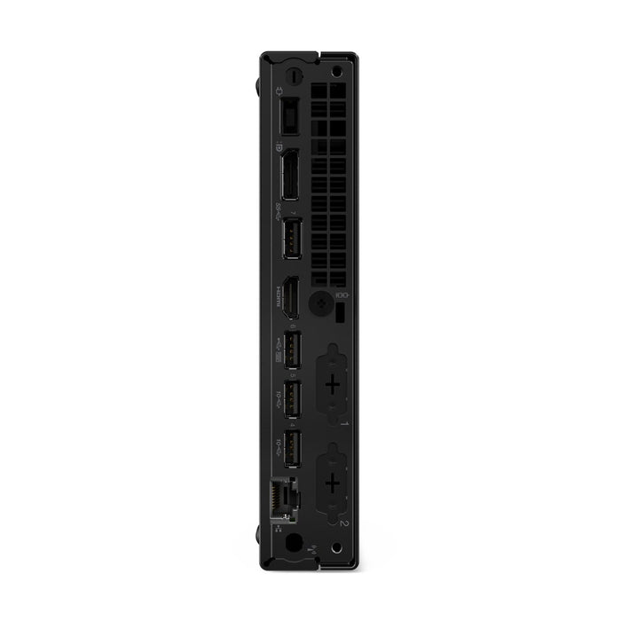 Lenovo ThinkCentre M70q Gen 5 Intel® Core™ i3 i3-14100T 8 GB DDR5-SDRAM 256 GB SSD Windows 11 Pro Mini PC Black