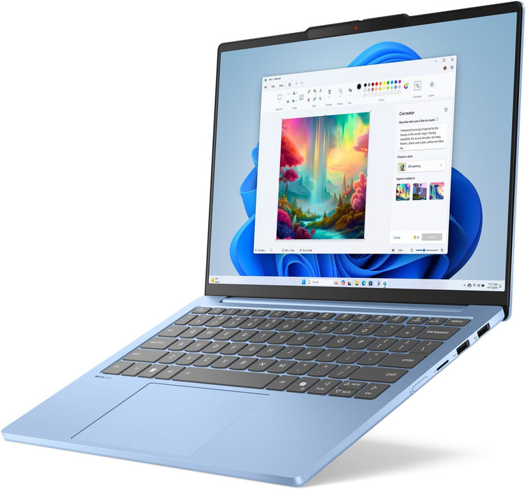 LENOVO IdeaPad Slim 5 AMD Ryzen 5 7535HS 13.3inch WUXGA 400N SRGB 16GB DDR5 1TB PCIe NoOS Polar Blue 2y