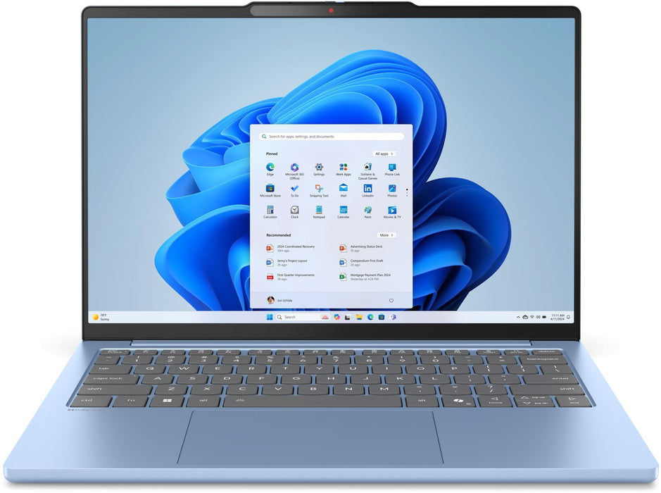 LENOVO IdeaPad Slim 5 AMD Ryzen 5 7535HS 13.3inch WUXGA 400N SRGB 16GB DDR5 1TB PCIe NoOS Polar Blue 2y