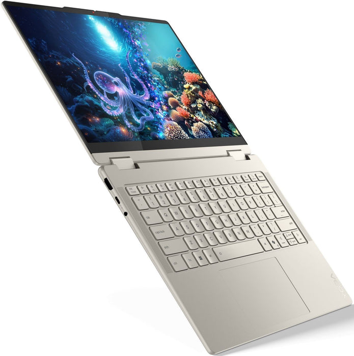 LENOVO Yoga 7 2-in-1 AMD Ryzen AI 5 340 14inch WUXGA OLED 400N Touch HDR 24GB DDR5 1TB PCIe W11H Seashell