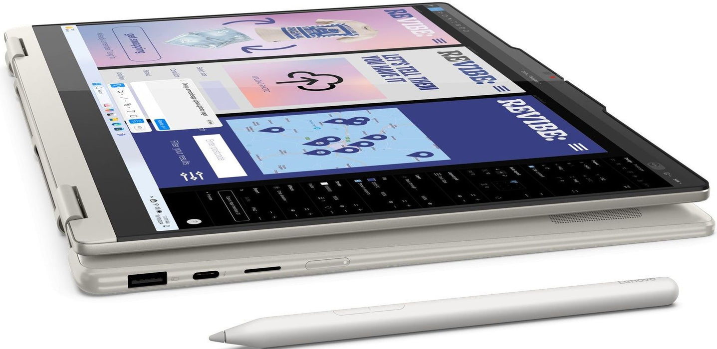 LENOVO Yoga 7 2-in-1 Intel Core Ultra 5 226V 14inch 2.8K OLED 500N 120Hz Touch 16GB DDR5 1TB PCIe W11H Seashell