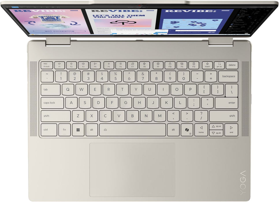 LENOVO Yoga 7 2-in-1 AMD Ryzen AI 7 350 14inch 2.8K OLED 500N 120Hz 24GB DDR5x 1TB PCIe W11H Seashell