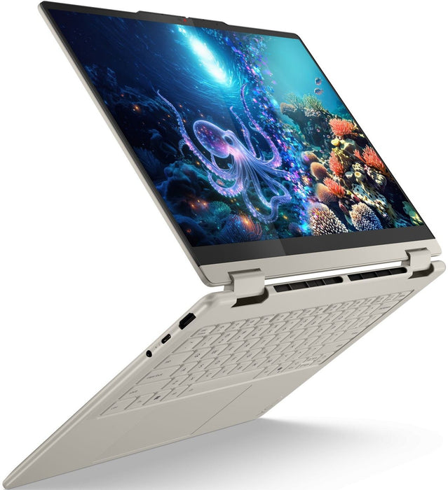 LENOVO Yoga 7 2-in-1 AMD Ryzen AI 7 350 14inch 2.8K OLED 500N 120Hz 24GB DDR5x 1TB PCIe W11H Seashell