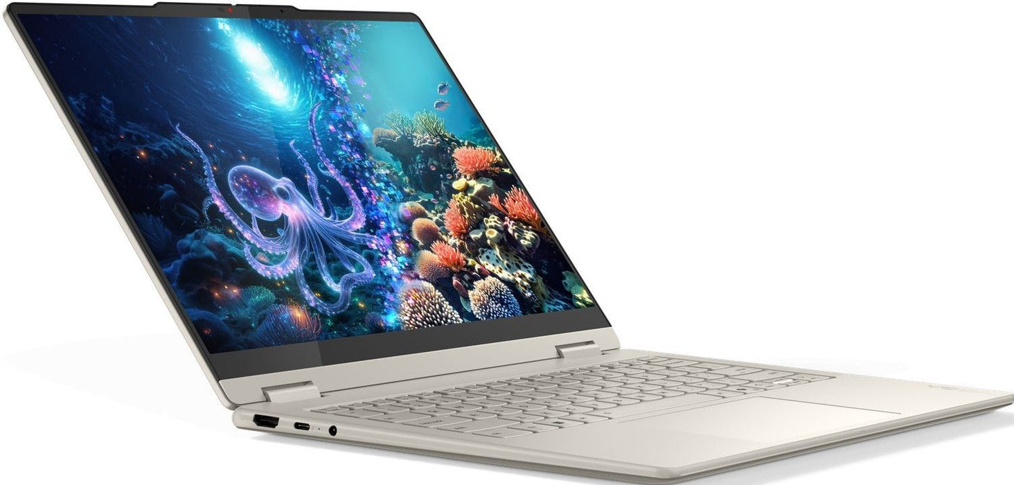 LENOVO Yoga 7 2-in-1 AMD Ryzen AI 7 350 14inch 2.8K OLED 500N 120Hz 24GB DDR5x 1TB PCIe W11H Seashell