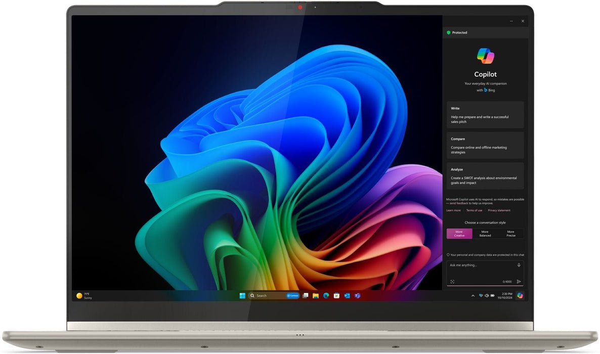 LENOVO Yoga 7 2-in-1 AMD Ryzen AI 7 350 14inch 2.8K OLED 500N 120Hz 24GB DDR5x 1TB PCIe W11H Seashell