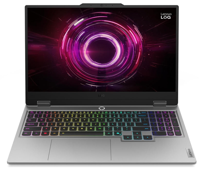 LENOVO LOQ AMD Ryzen 5 220 15.6inch FullHD AG 144Hz 16GB DDR5 512GB PCIe RTX5050 8GB NoOS Luna Grey 3y