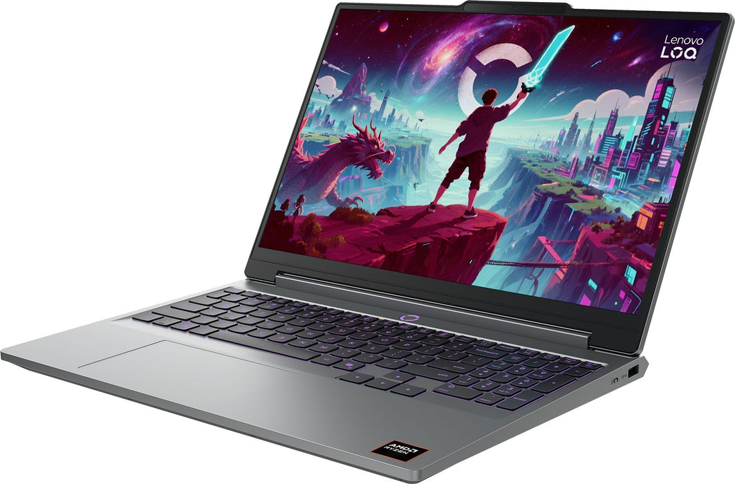 LENOVO LOQ AMD Ryzen 7 250 15.3inch WUXGA AG 165Hz 32GB DDR5 1TB RTX5050 8GB NoOS Luna Grey 3y