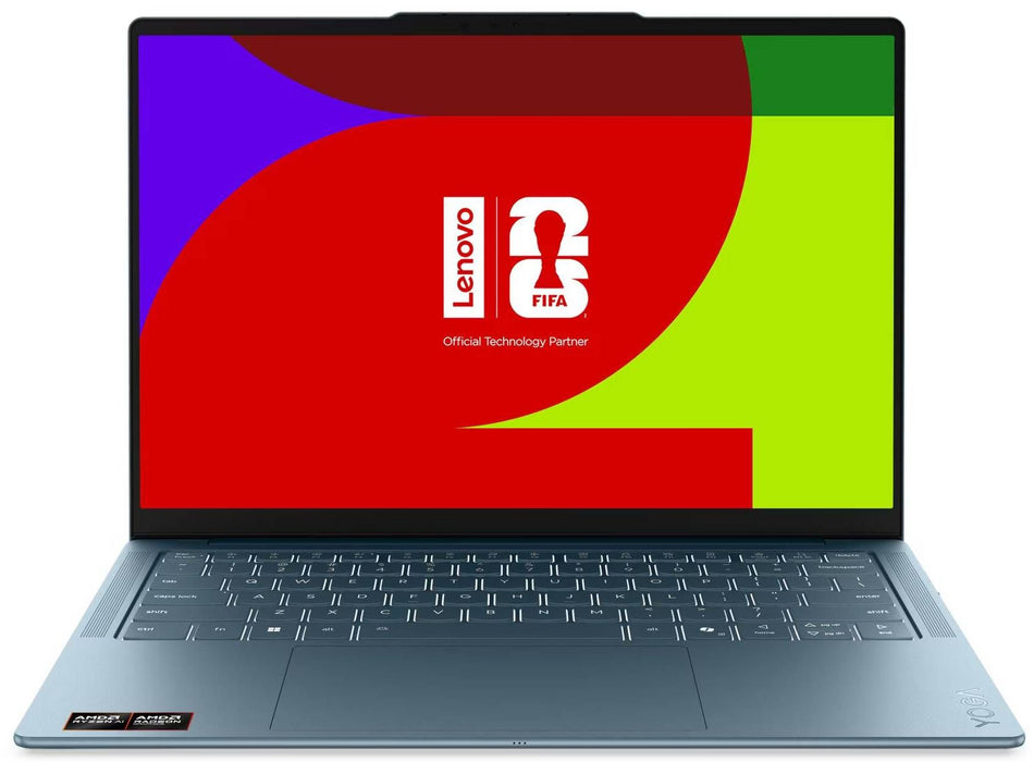 LENOVO Yoga Slim 7 AMD Ryzen AI 7 445 14inch 2.8K OLED 500N 120Hz HDR 32GB DDR5 1TB W11H Tidal Teal 3y