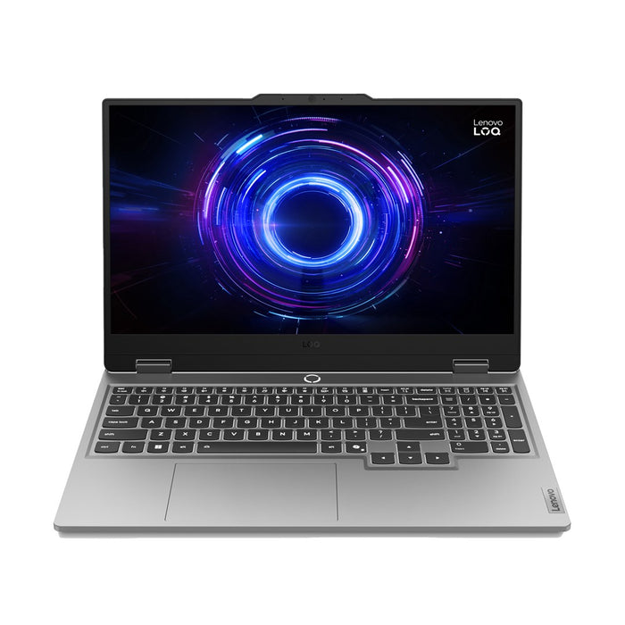 Lenovo LOQ 15IRX10 Intel® Core™ i5 i5-13450HX Laptop 39.6 cm (15.6") Full HD 16 GB DDR5-SDRAM 1 TB SSD NVIDIA GeForce RTX 5050 Wi-Fi 6 (802.11ax) Windows 11 Home Grey