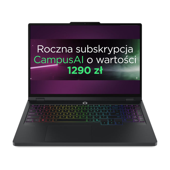 Lenovo Legion Pro 5 16IAX10 Intel Core Ultra 9 275HX Laptop 40.6 cm (16") WQXGA 32 GB DDR5-SDRAM 1 TB SSD NVIDIA GeForce RTX 5060 Wi-Fi 7 (802.11be) Black
