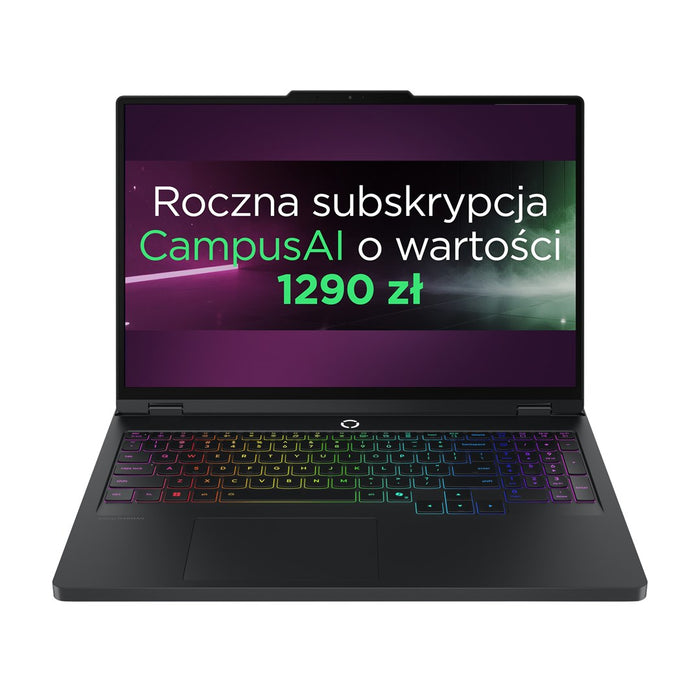 Lenovo Legion Pro 5 16ADR10 Ryzen 9 8945HX 16" WQXGA IPS 500 nits 240 Hz AG 32 GB DDR5 5200 SSD 1 TB GeForce RTX 5060 8 GB NoOS Eclipse Black