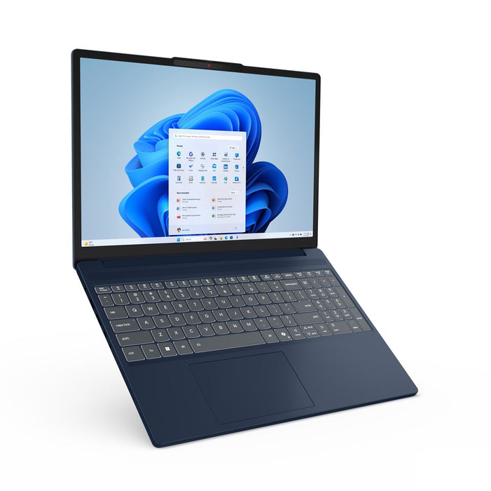 Lenovo IdeaPad Slim 3 15IRH10 Intel® Core™ i5 i5-13420H Laptop 38.9 cm (15.3") WUXGA 16 GB DDR5-SDRAM 512 GB SSD Wi-Fi 6 (802.11ax) NoOS Blue