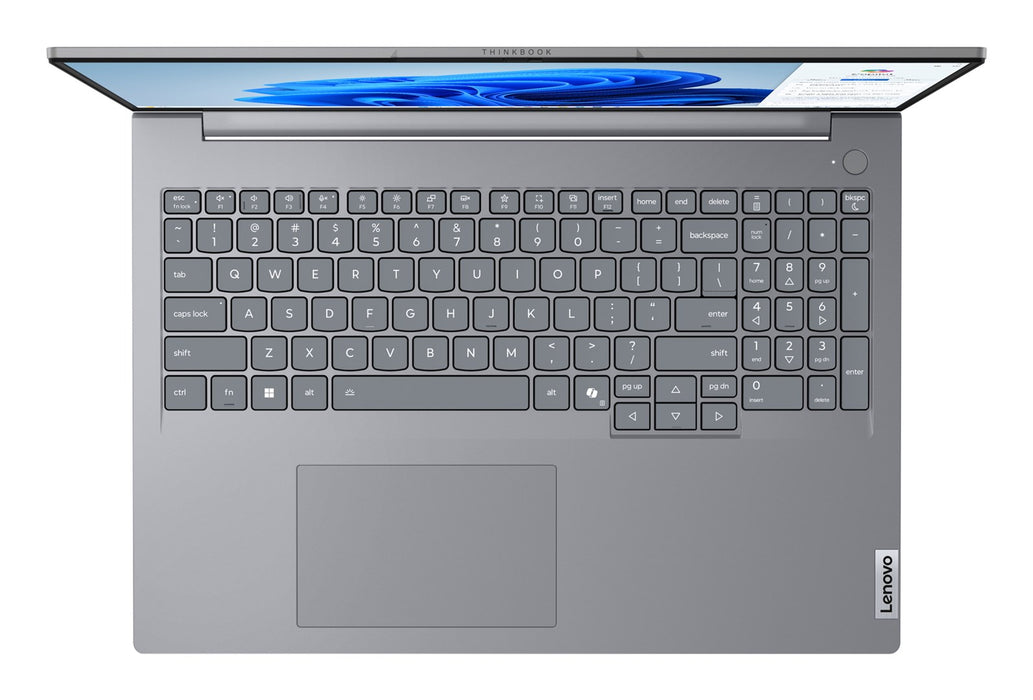 Lenovo ThinkBook 16 G8 IRL Intel Core 5 210H Laptop 40.6 cm (16") WUXGA 16 GB DDR5-SDRAM 512 GB SSD Wi-Fi 6E (802.11ax) English Grey