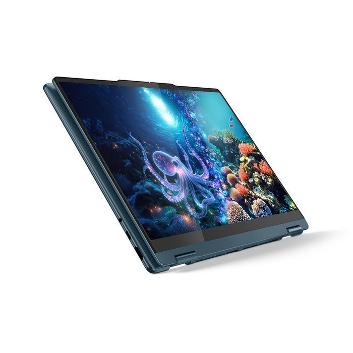 Lenovo Yoga 7 2-in-1 14AKP10 Copilot+ PC AMD Ryzen AI 5 340 Hybrid (2-in-1) 35.6 cm (14") Touchscreen WUXGA 16 GB LPDDR5-SDRAM 512 GB SSD Wi-Fi 7 (802.11be) Windows 11 Home Teal