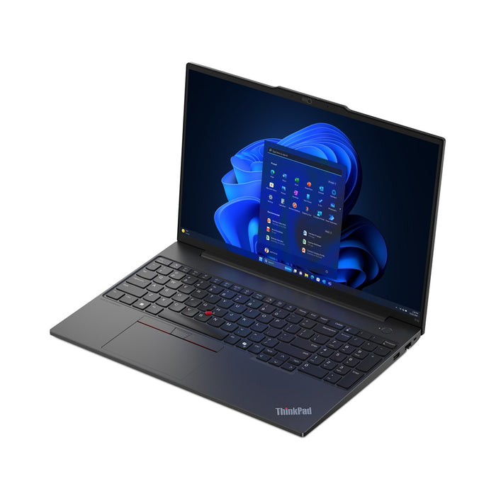 Lenovo ThinkPad E16 Gen 2 (AMD) AMD Ryzen™ 5 7535U Laptop 40.6 cm (16") WUXGA 8 GB DDR5-SDRAM 256 GB SSD Wi-Fi 6E (802.11ax) Windows 11 Pro English Black New Repack/Repacked
