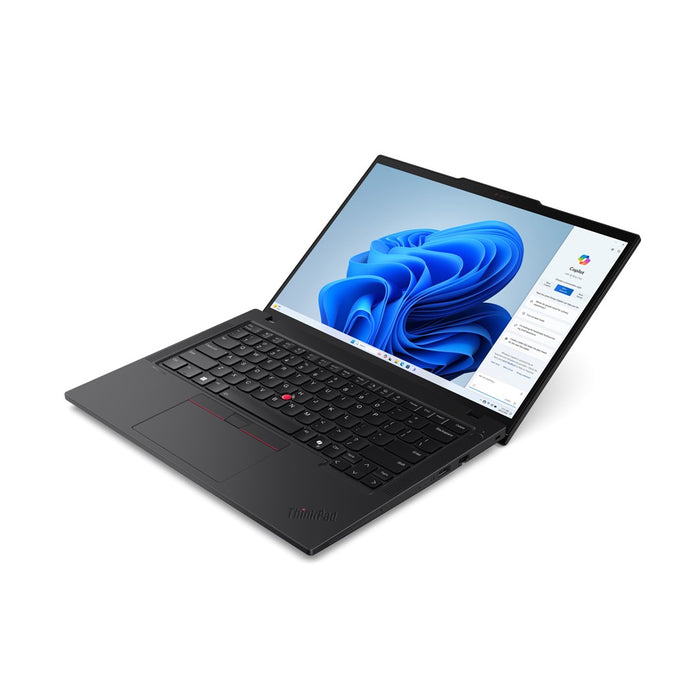 Lenovo ThinkPad T14 Gen 5 (AMD) AMD Ryzen™ 7 PRO 8840U Laptop 35.6 cm (14") Touchscreen WUXGA 32 GB DDR5-SDRAM 512 GB SSD Wi-Fi 6E (802.11ax) Windows 11 Pro English Black New Repack/Repacked
