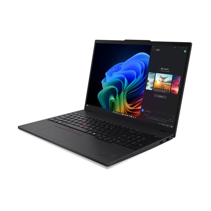 Lenovo ThinkPad T16 Gen 4 (AMD) Copilot+ PC AMD Ryzen™ AI 7 350 Laptop 40.6 cm (16") WUXGA 16 GB DDR5-SDRAM 512 GB SSD Wi-Fi 7 (802.11be) Windows 11 Pro Black New Repack/Repacked