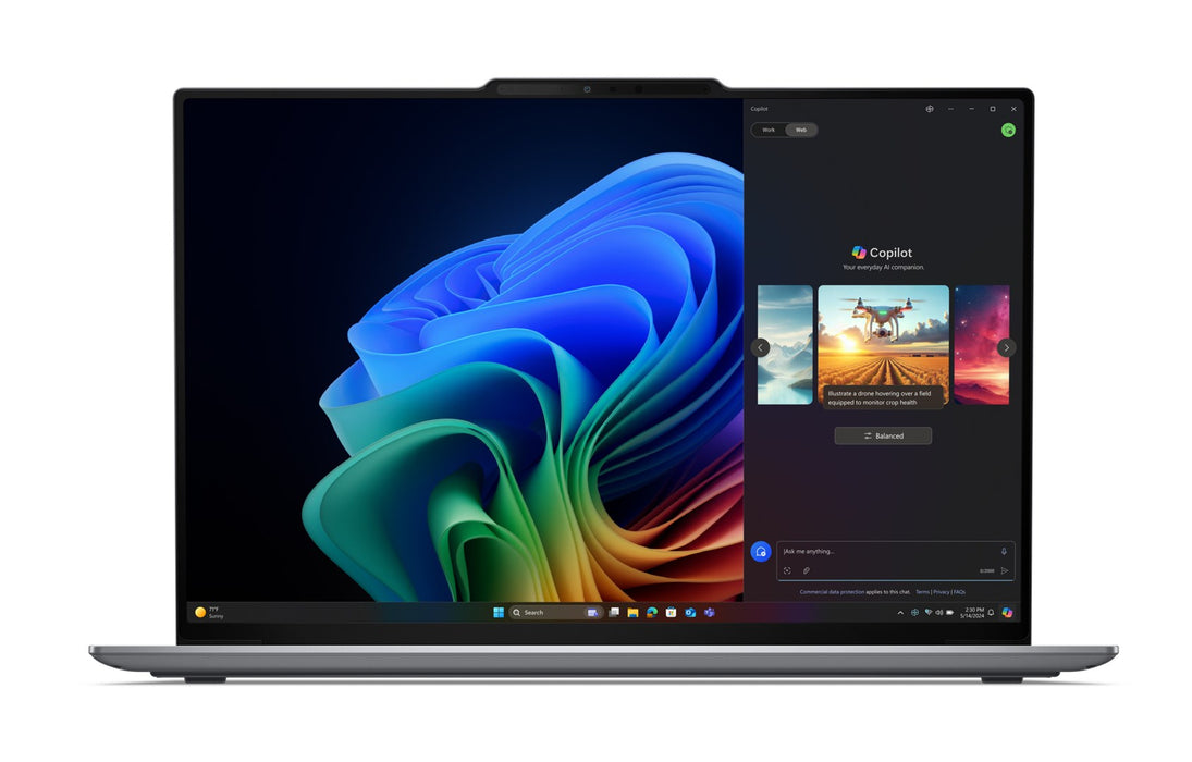 Lenovo ThinkPad X9-15 Gen 1 Copilot+ PC Intel Core Ultra 7 258V Laptop 38.9 cm (15.3") Touchscreen 2.8K 32 GB LPDDR5x-SDRAM 1 TB SSD Wi-Fi 7 (802.11be) Windows 11 Pro US English Grey New Repack/Repacked