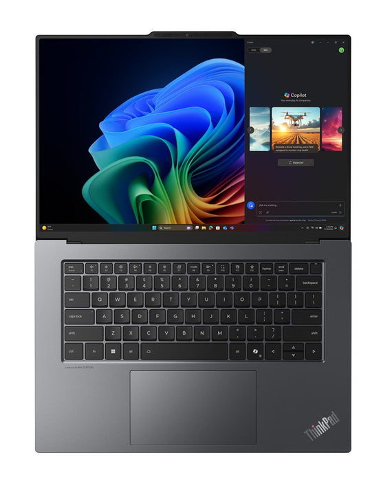 Lenovo ThinkPad X9-15 Gen 1 Copilot+ PC Intel Core Ultra 7 258V Laptop 38.9 cm (15.3") Touchscreen 2.8K 32 GB LPDDR5x-SDRAM 1 TB SSD Wi-Fi 7 (802.11be) Windows 11 Pro US English Grey New Repack/Repacked