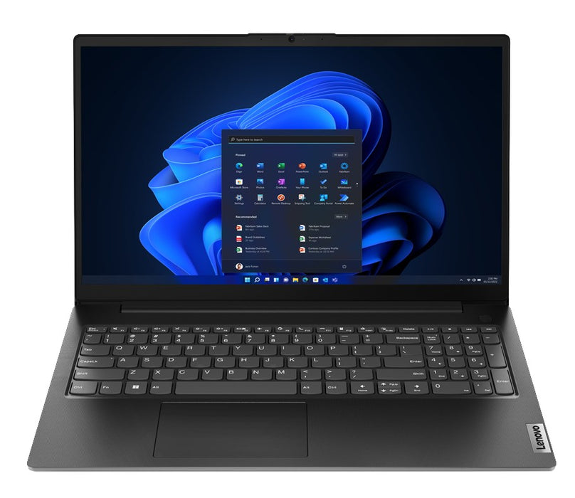 Lenovo V15 G4 AMN AMD Ryzen™ 5 7520U Laptop 39.6 cm (15.6") Full HD 16 GB LPDDR5-SDRAM 512 GB SSD Wi-Fi 5 (802.11ac) Windows 11 Home Black