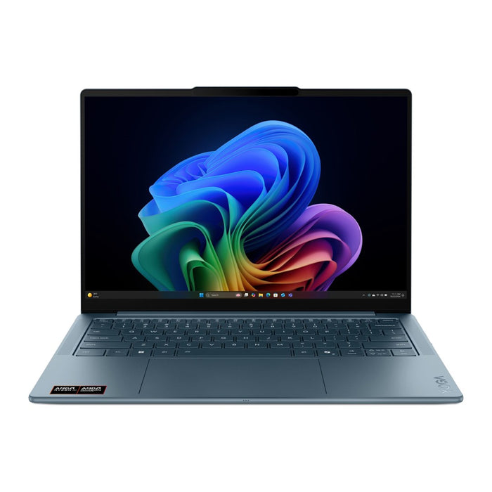Lenovo Yoga Slim 7 14AKP10 Ryzen AI 5 340 14" WUXGA OLED 400 nits 60 Hz Glossy 16 GB LPDDR5-6400 512 GB SSD Radeon 840M Graphics 1080p webcam 70 Wh Win11 Tidal Teal