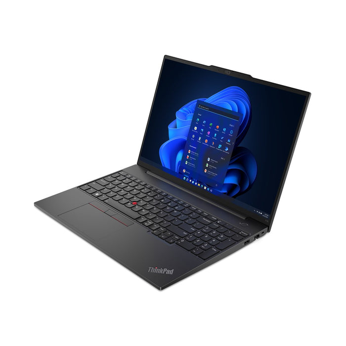 Lenovo ThinkPad E16 Gen 1 (Intel) Intel® Core™ i5 i5-1335U Laptop 40.6 cm (16") WUXGA 16 GB DDR4-SDRAM 256 GB SSD Wi-Fi 6 (802.11ax) Windows 11 Pro US English Black New Repack/Repacked