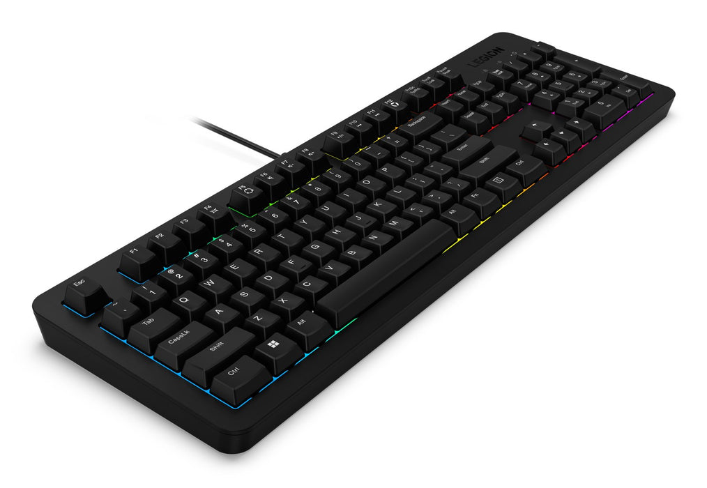 Lenovo GX31N91913 keyboard Mouse included Gaming USB US English Black