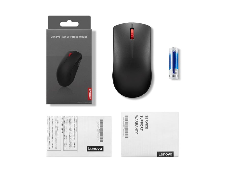 Wireless mouse - Lenovo 150 Wireless Mouse GY51L52638